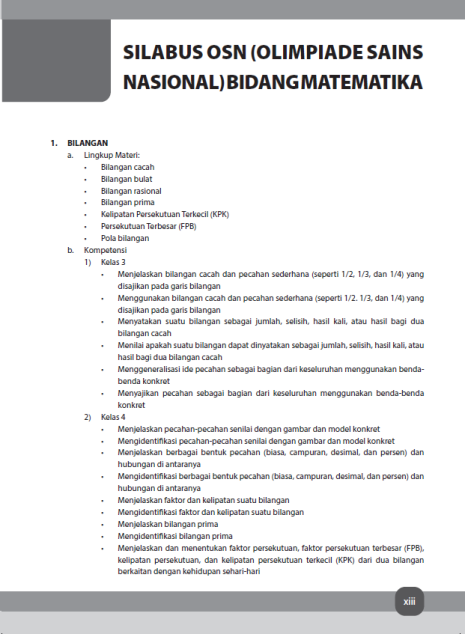 NEW INSIGHT OSN MATEMATIKA SD/MI
