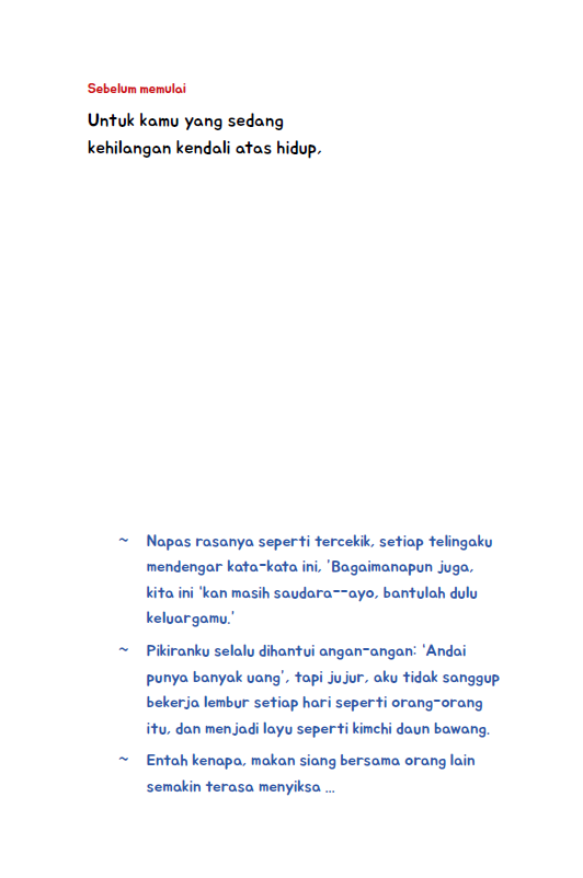 BUKAN EGOIS, INI YANG DISEBUT KEBEBASAN