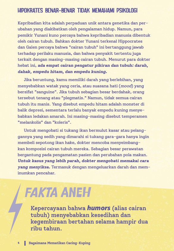 Bagaimana Mematikan Cacing Kuping Part 1 dan 500+ Fakta Psikologi Lainnya yang Perlu Kamu Tahu