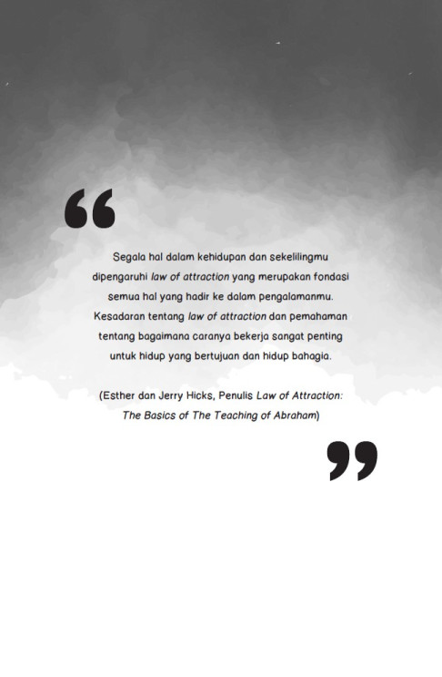 QURANIC LAW OF ATTRACTION : Meraih Asa dengan Energi Kalam llahi