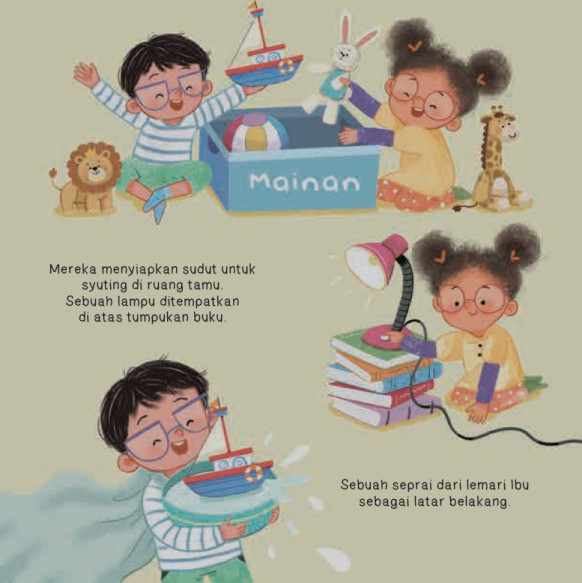 Like & Follow Kisah Seru Para Nabi bersama Zayd & Hana