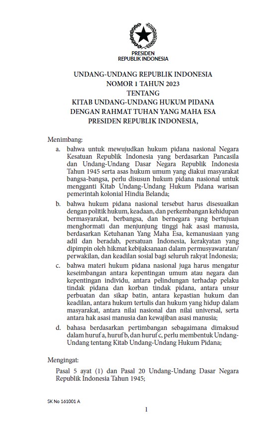 HIMPUNAN KUHP & KUHAP