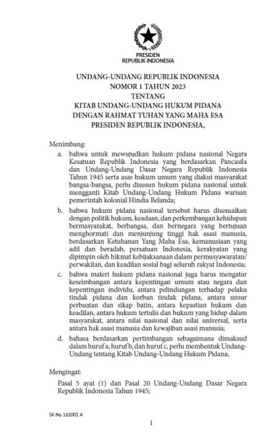 HIMPUNAN KUHP & KUHAP