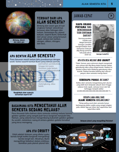 Ensiklopedia Tanya & Jawab Terlengkap : Antariksa